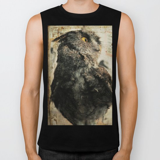 Owl Biker Tank