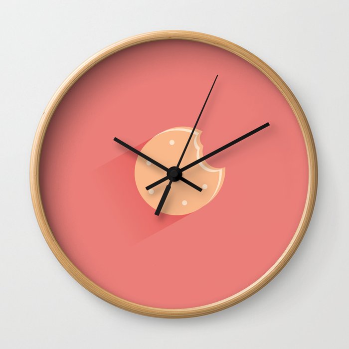 Ice Cream Biscuit Wall Clock