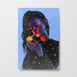 Ask the Universe Metal Print | Cigarette, Smoke, Nebula, Curated, Smoking, Space, Comet, Shootingstar, Cosmic, Grunge 