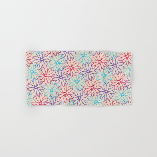 Floral pattern Hand & Bath Towel