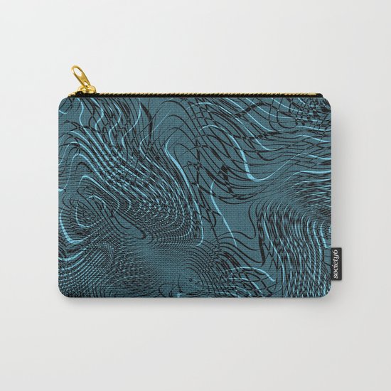 Just Crazy Blue Carry-All Pouch