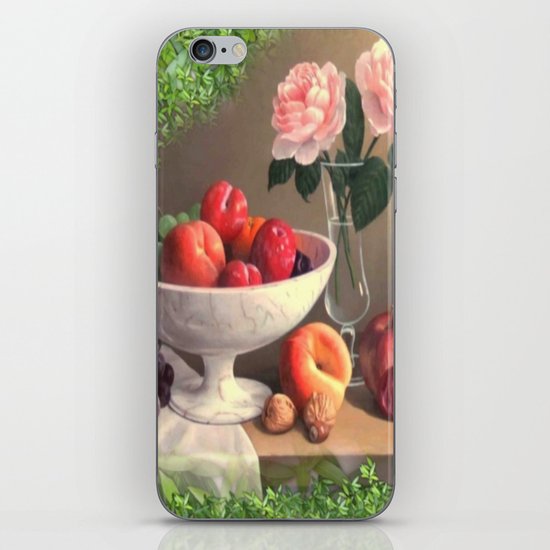 A Bowl Of Spring Fruit Delight iPhone Skin