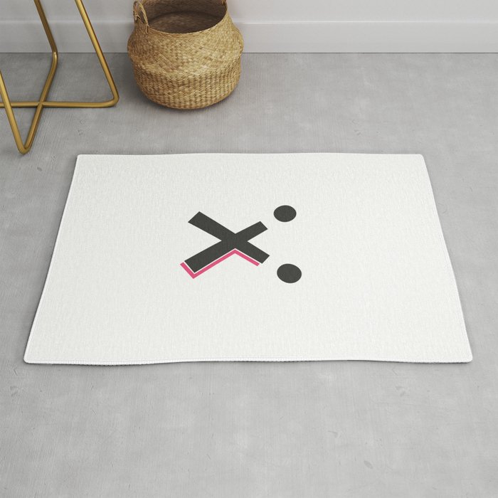 T-Shirt X with Two Ball - Limited Edition! Rug