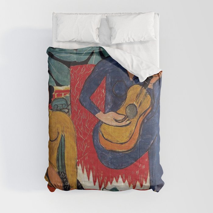 Henri Matisse - Music - Exhibition Poster Comforter