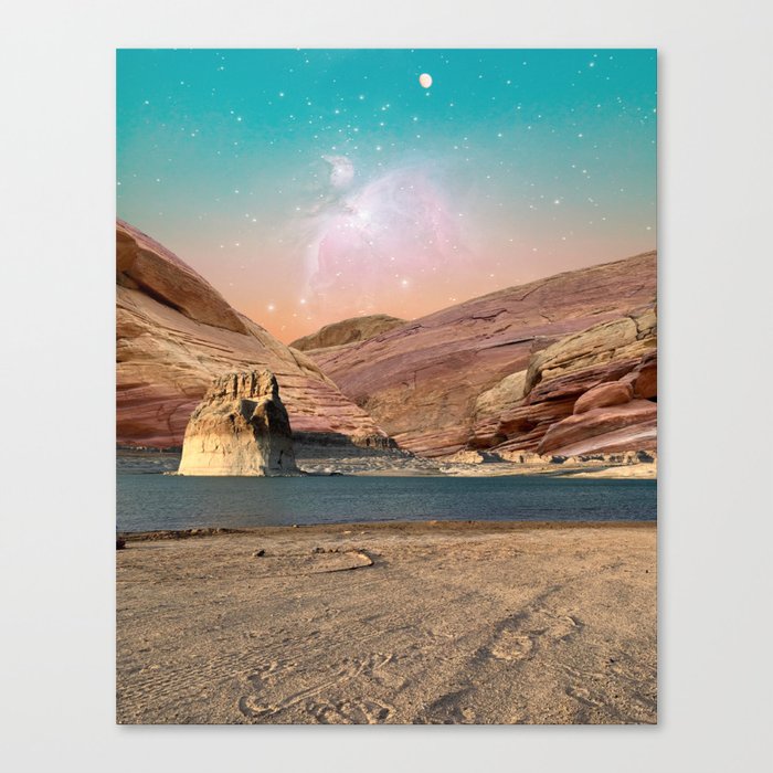 Desert Night Canvas Print