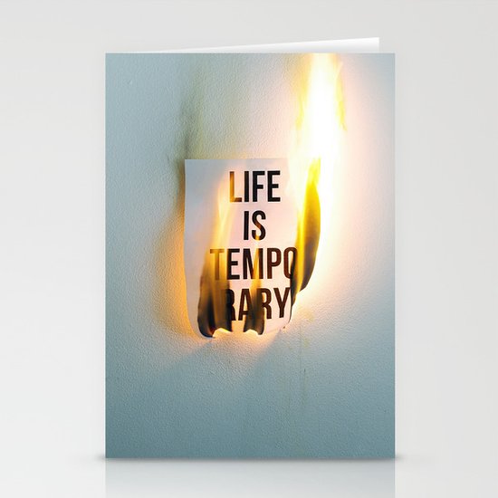 Temporary Stationery Cards