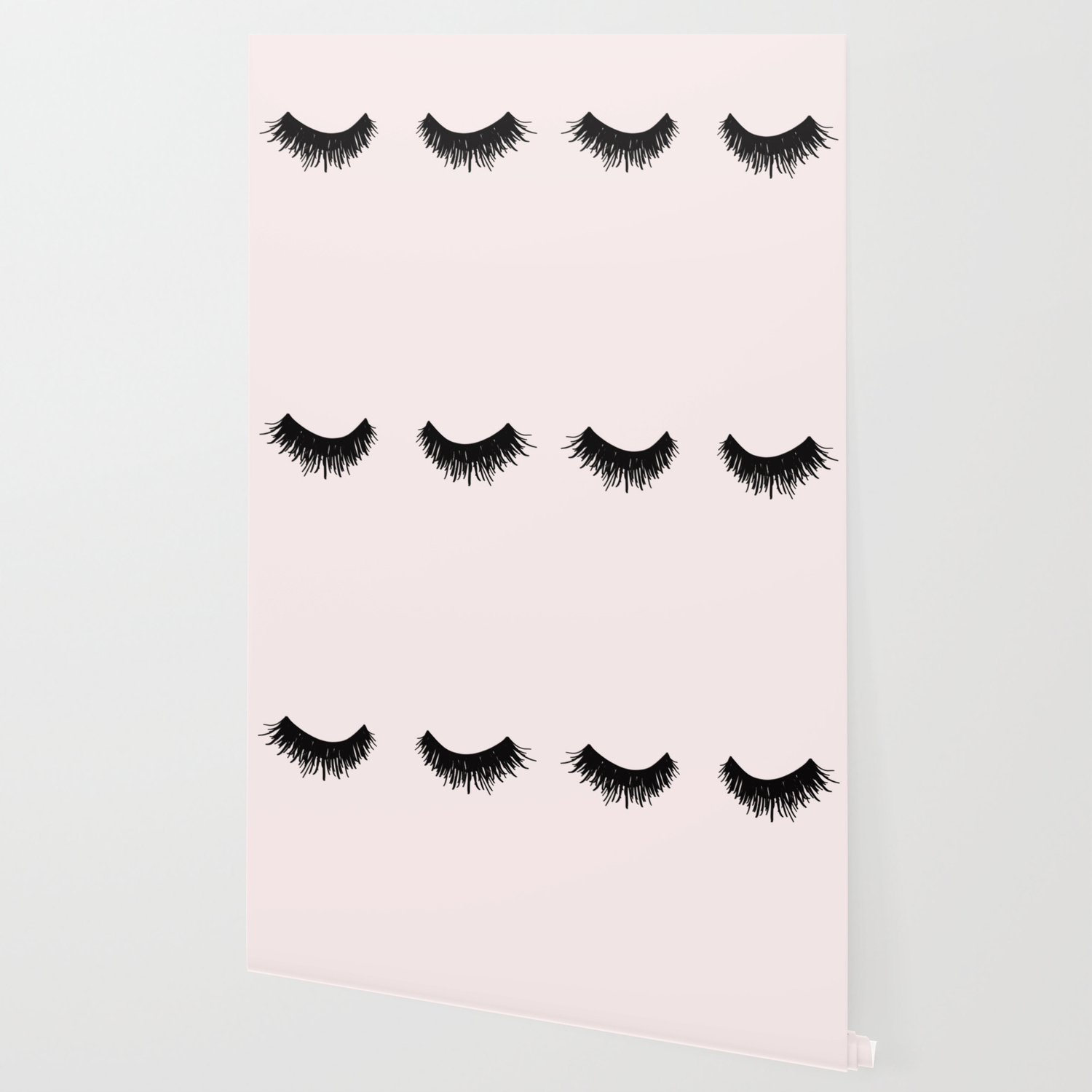 Eyelashes On Pink Lashes Art Wallpaper By Sweetwaterdecor Society6 One color which looks good on every device is the pink color as it provides your. eyelashes on pink lashes art wallpaper by sweetwaterdecor