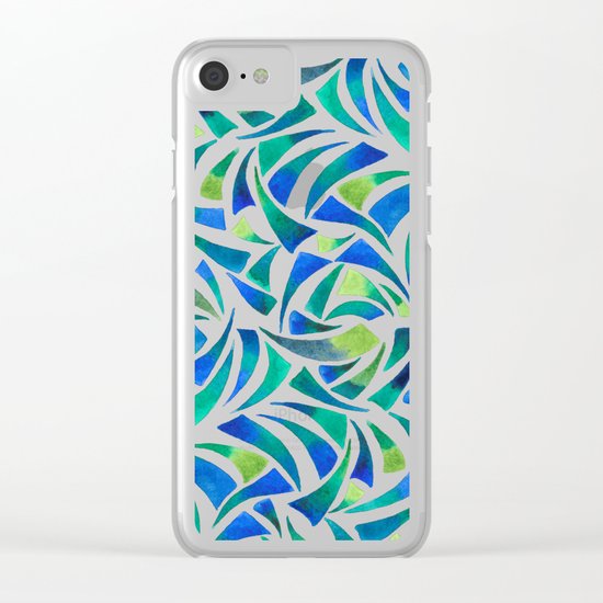Sea Glass Clear iPhone Case