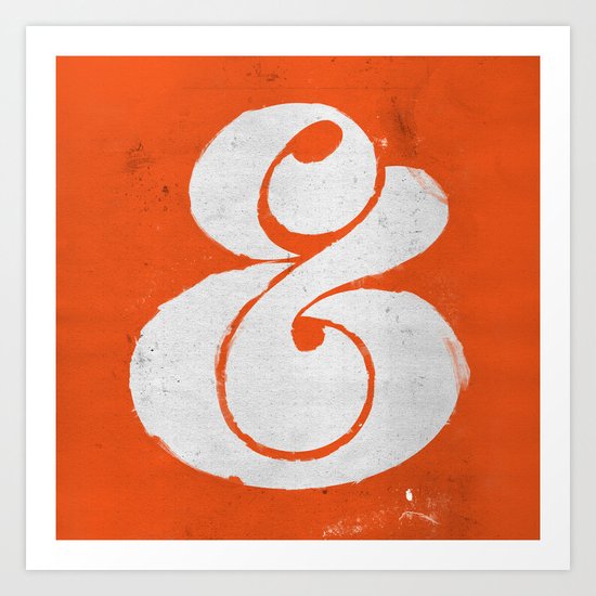 Ampersand Art Print