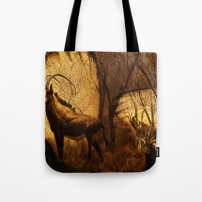 Diorama :: Antelope Tote Bag