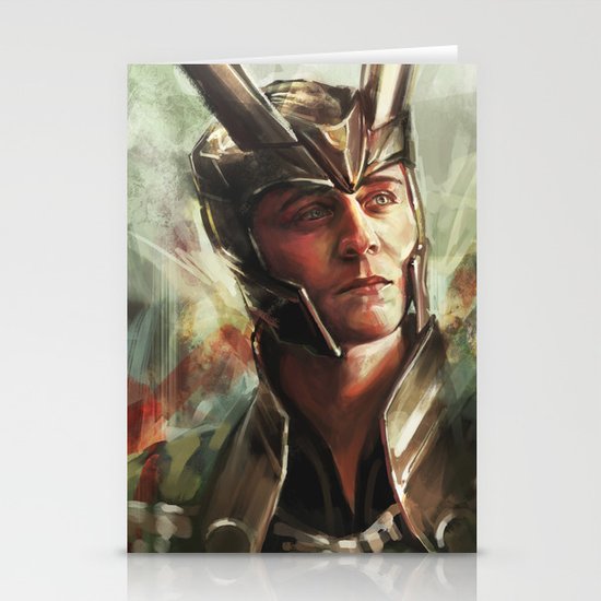 The Prince of Asgard Stationery Cards