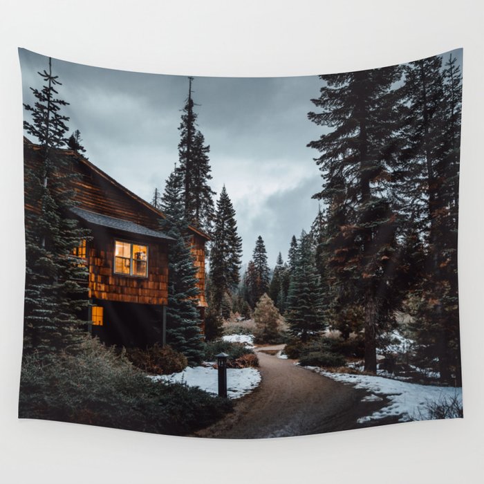 Wuksachi Lodge Sequoia National Park Wall Tapestry