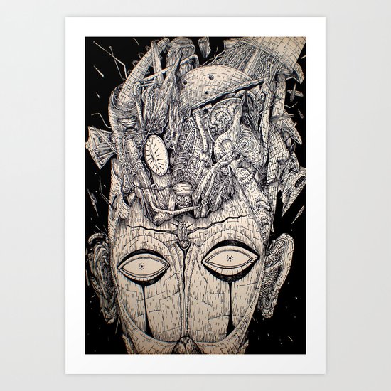 The Loss And Curse Of Reverence Art Print