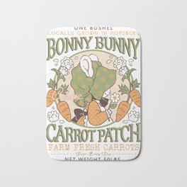 patch carotte en flanelle de lapin,lapin,flanelle,carotte,pièce Bath Mat