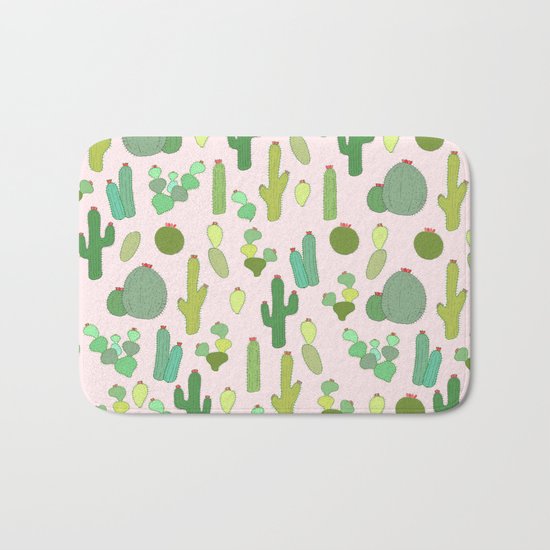NEW Cactus!! Bath Mat