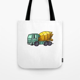 Concrete Finisher Worker Cement Mixer Truck Driver Tote Bag