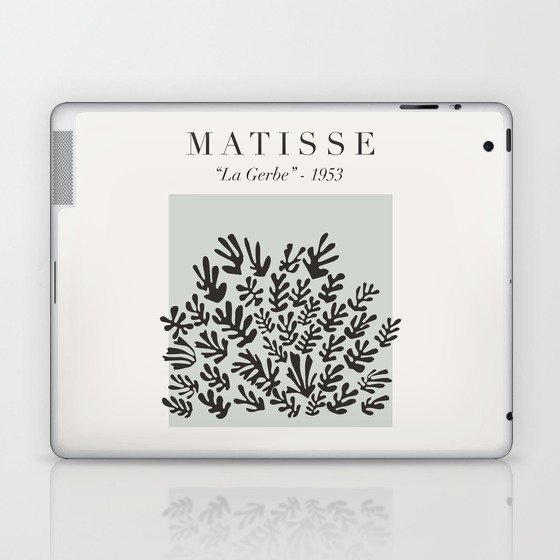 Matisse - "La Gerbe" (The Sheaf), Henri Matisse Decor Laptop & iPad Skin