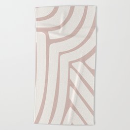 Abstract Stripes XCIV Beach Towel