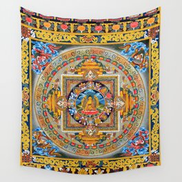 Mandala Buddhist 5 Wall Tapestry