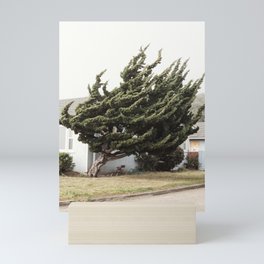 Windy Tree Mini Art Print
