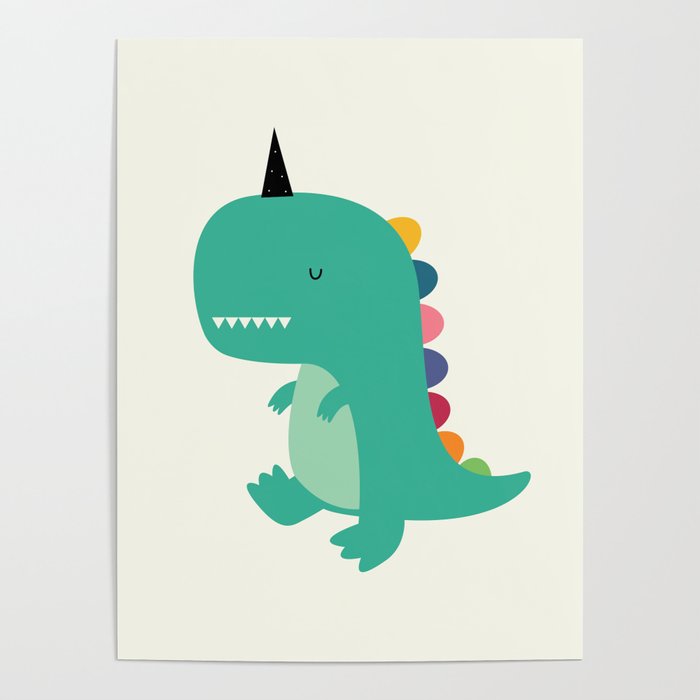 Dinocorn Poster