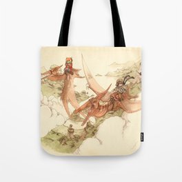 At the End of the World Tote Bag