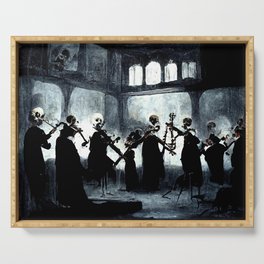 The Skeleton Orchestra Serving Tray
