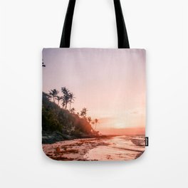 Elbow Beach Sunrise Tote Bag