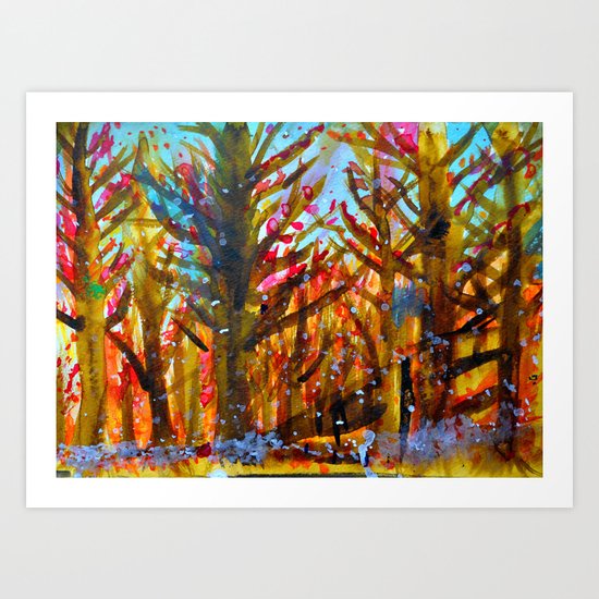 Friday Art Print