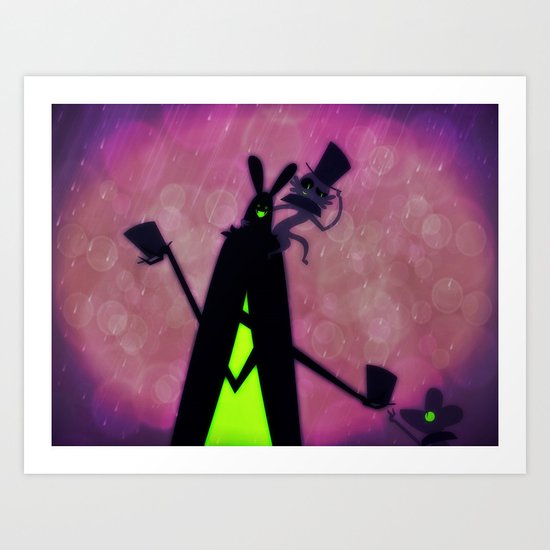 Free Hat Day Art Print