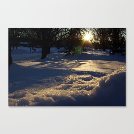 Blue Afternoon Canvas Print