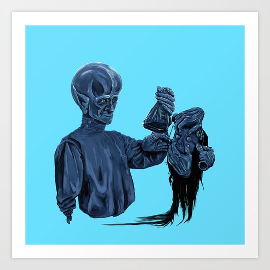 Many hands Art Print