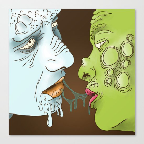 Infection Canvas Print