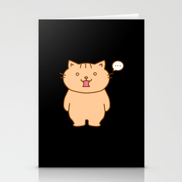 Not much to say Kitty Cat Stationery Cards