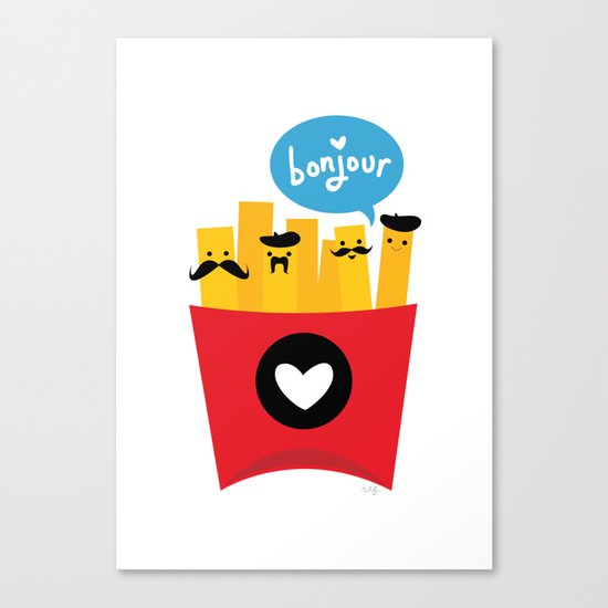 French Fries Canvas Print