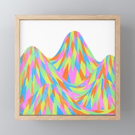 Bright Color Landscape Framed Mini Art Print