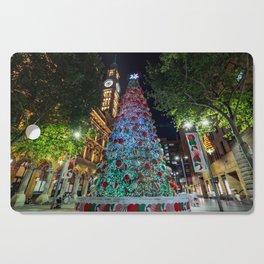 Christmas Tree, Martin Place, Sydney Cutting Board