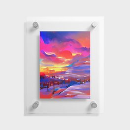 Artic Winds Floating Acrylic Print