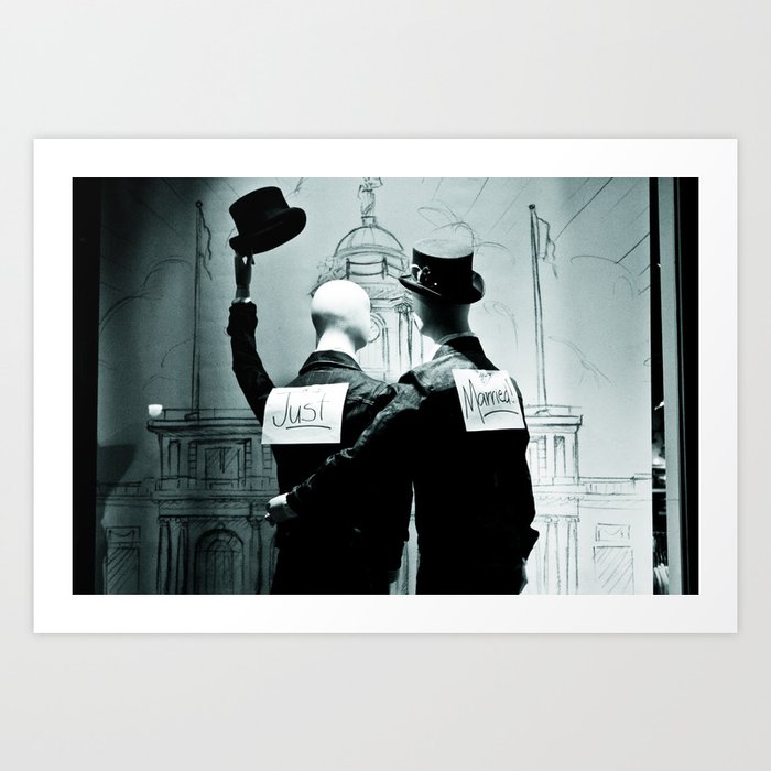 Legalize x Just Married! Art Print