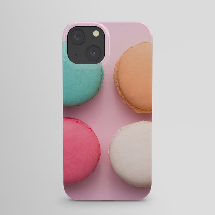 Pink French Macaroons iPhone Case