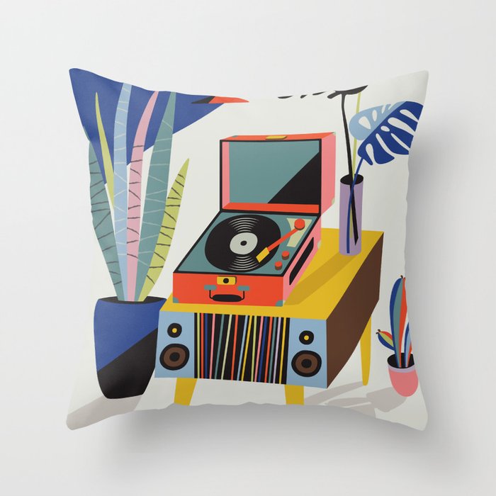 Chill out Saturday Throw Pillow