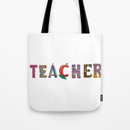 Teacher  Outfits T-Shirt greetings design  Tote Bag