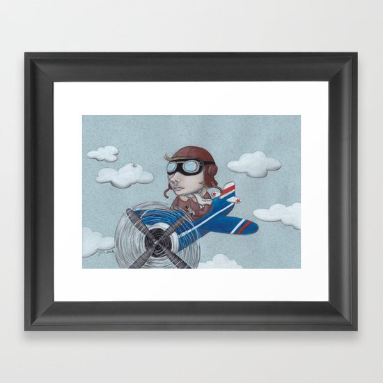 aviator Framed Art Print