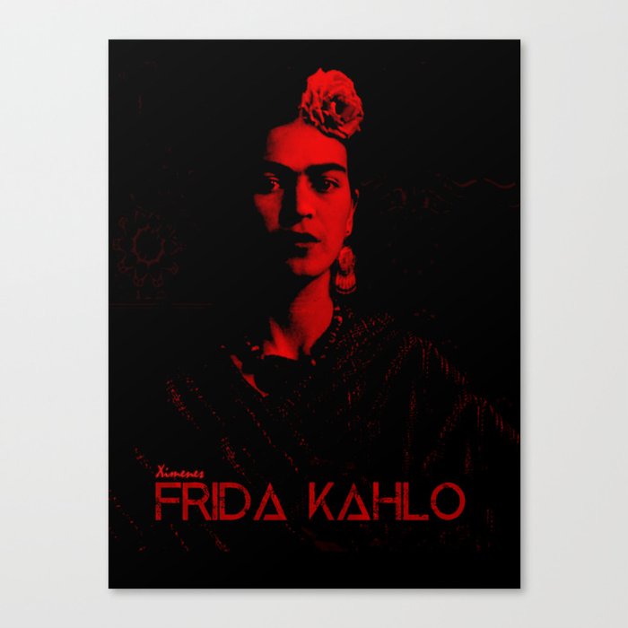 Frida Kahlo (Ver 6.1) Canvas Print