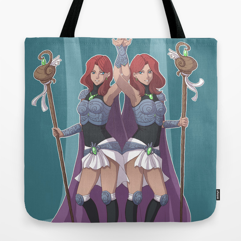 gemini tote bag