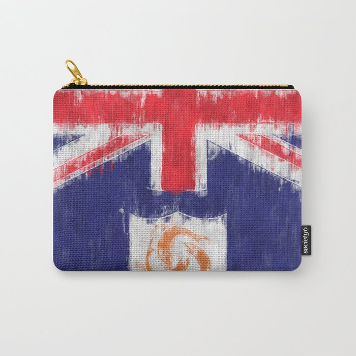 Anguilla Oil Painting Drawing Carry-All Pouch
