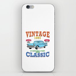 classic cars iPhone Skin