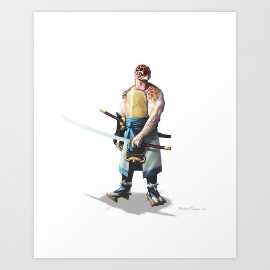 Leonardo Art Print