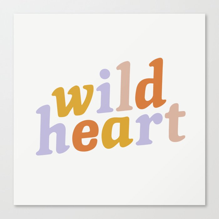 Wild Heart Canvas Print by emmamazur