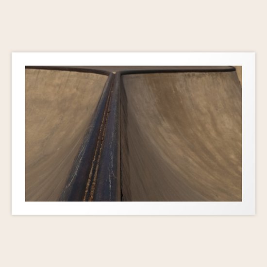 Ride the Rail Art Print